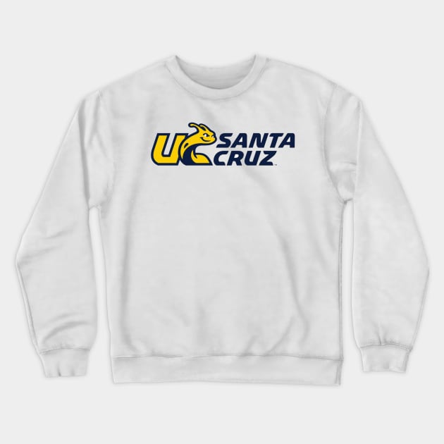 uc santa cruz banana slugs Crewneck Sweatshirt by Ngab Dur Podcast